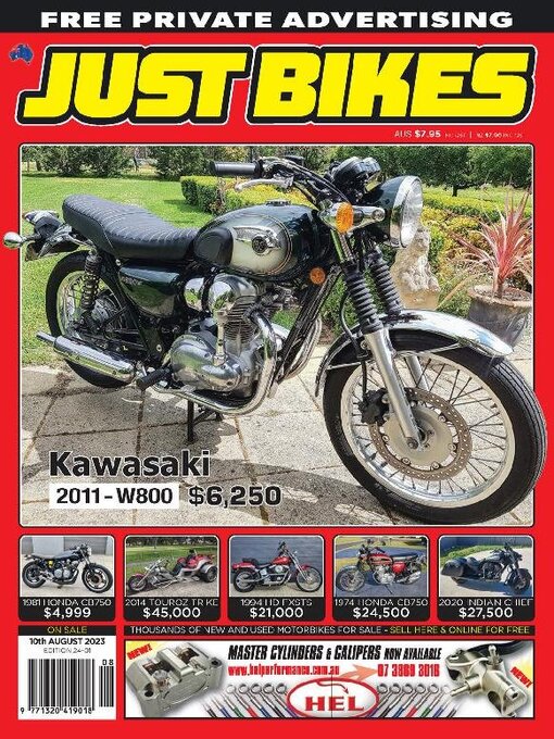 Title details for Just Bikes by JUST AUTO Classifieds Pty Ltd - Available